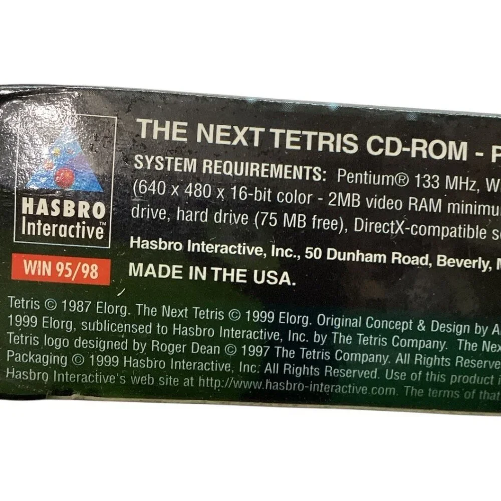 Hasbro Interactive this sealed